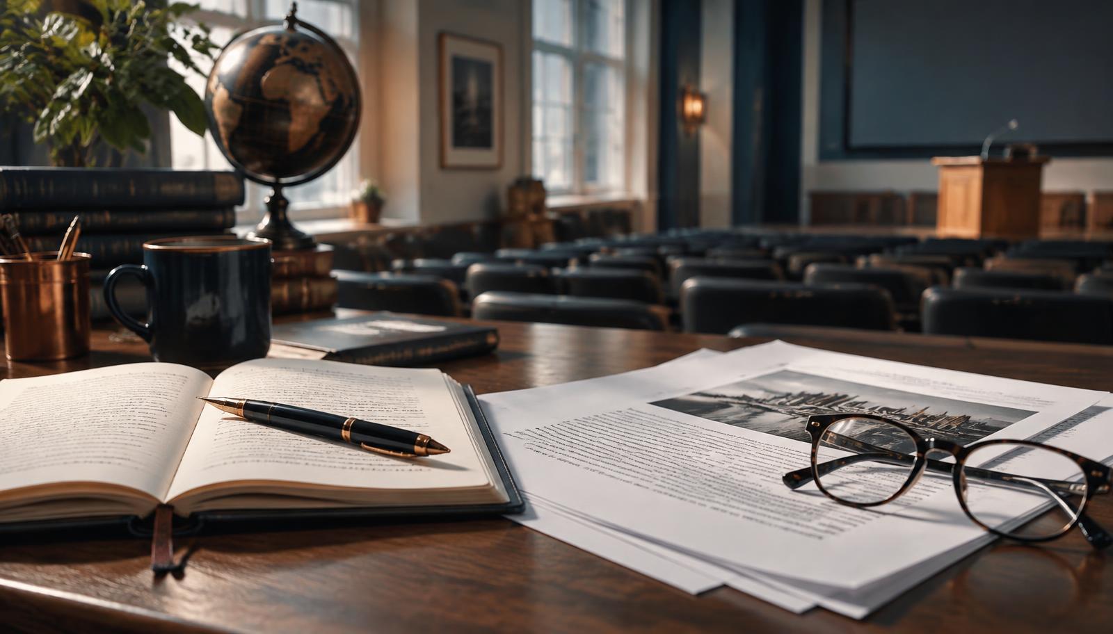 Illustrative knowledge and study workspace